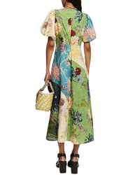 Amina Glam Midi Dress