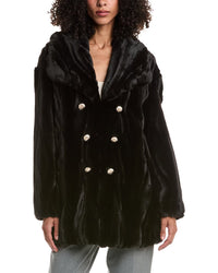 Joseph Ribkoff Joseph Ribkoff Faux Fur Textured Coat