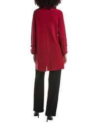 Joseph Ribkoff Joseph Ribkoff Knit Wool-Blend Coat