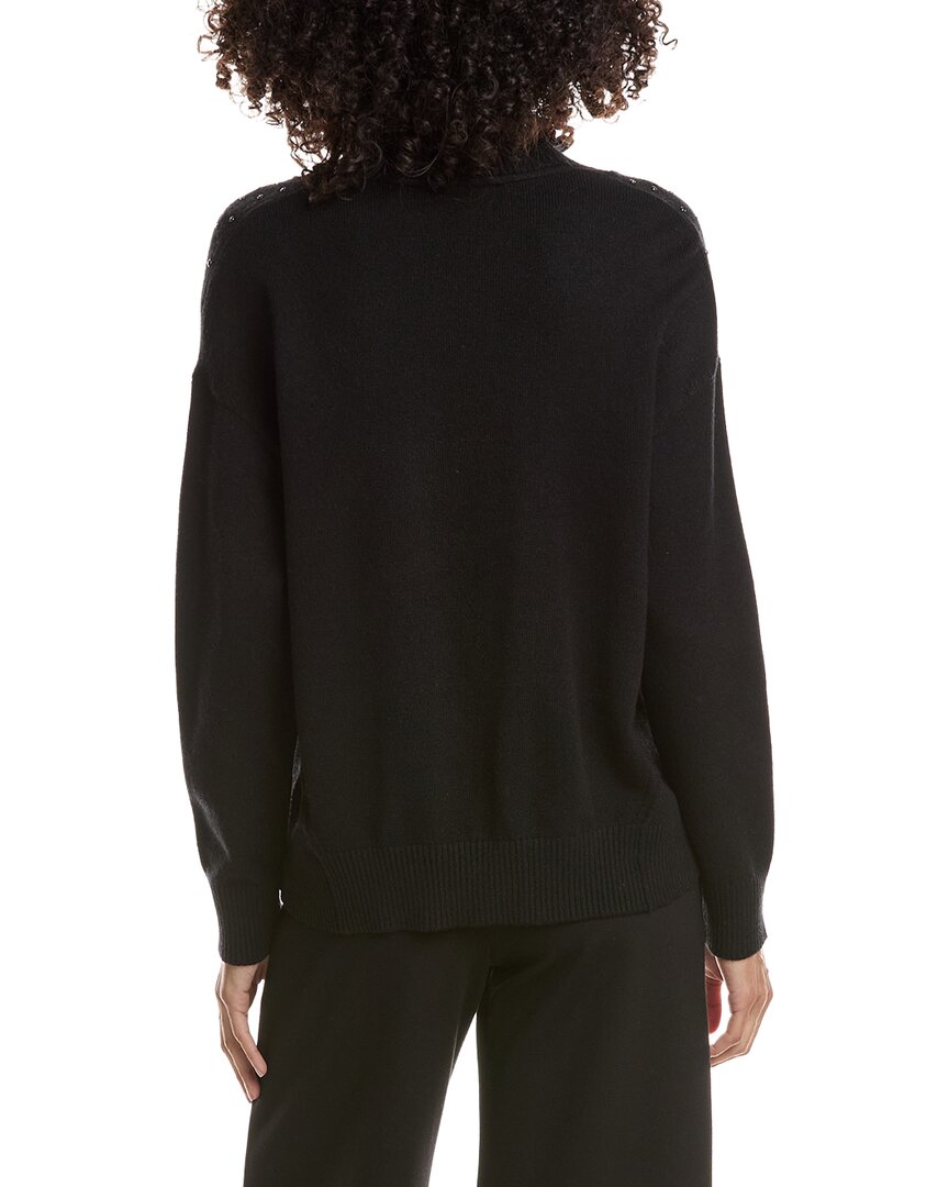 Joseph Ribkoff Joseph Ribkoff 1/2-Zip Embellished Pullover