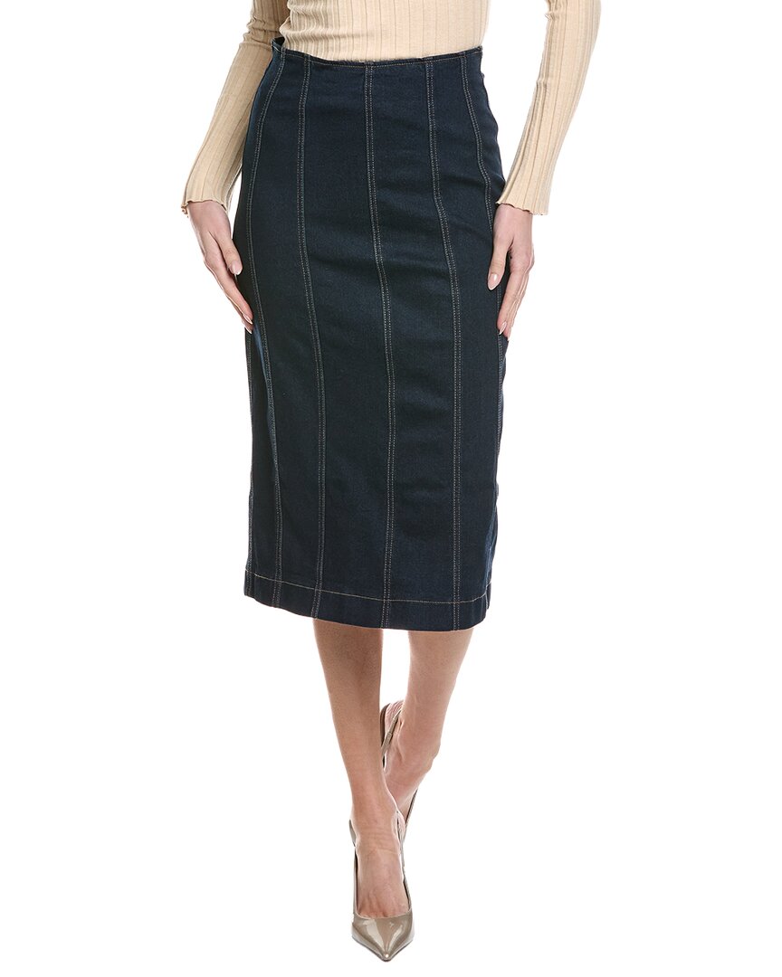 Joseph Ribkoff Denim Midi Skirt