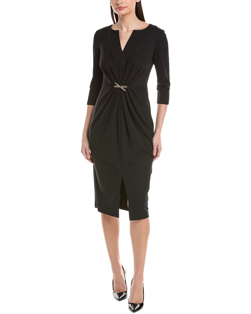 Joseph Ribkoff Solid Midi Dress
