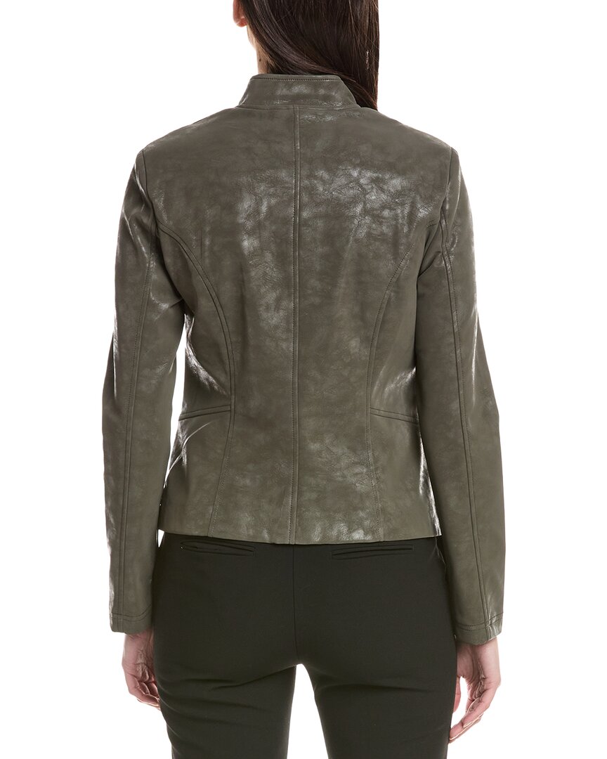 Joseph Ribkoff Vegan Leather Jacket