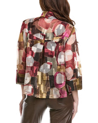 Joseph Ribkoff Printed Sheer Jacket