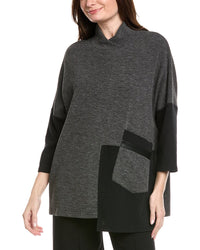 Joseph Ribkoff Textured Drape Sweater