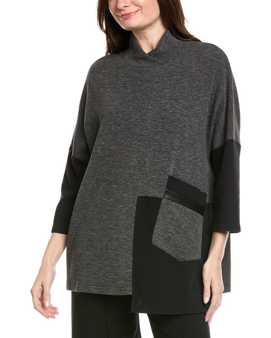 Joseph Ribkoff Textured Drape Sweater
