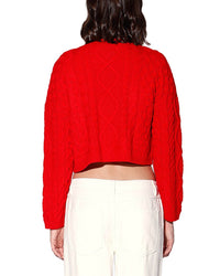 Walter Baker Claire Linen-Blend Cardigan
