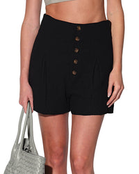 Walter Baker Thea Linen-Blend Short