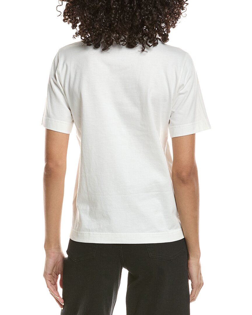 Burberry Logo Embroidered T-Shirt