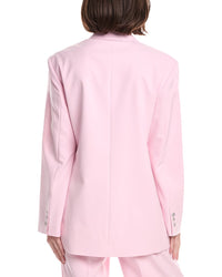 Kenneth Cole Luxe Twill Boyfriend Jacket