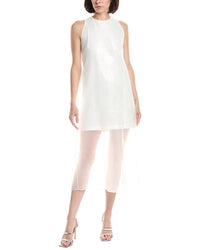 Kenneth Cole Mini Sheer Overlay Sequin Top