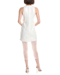 Kenneth Cole Mini Sheer Overlay Sequin Top