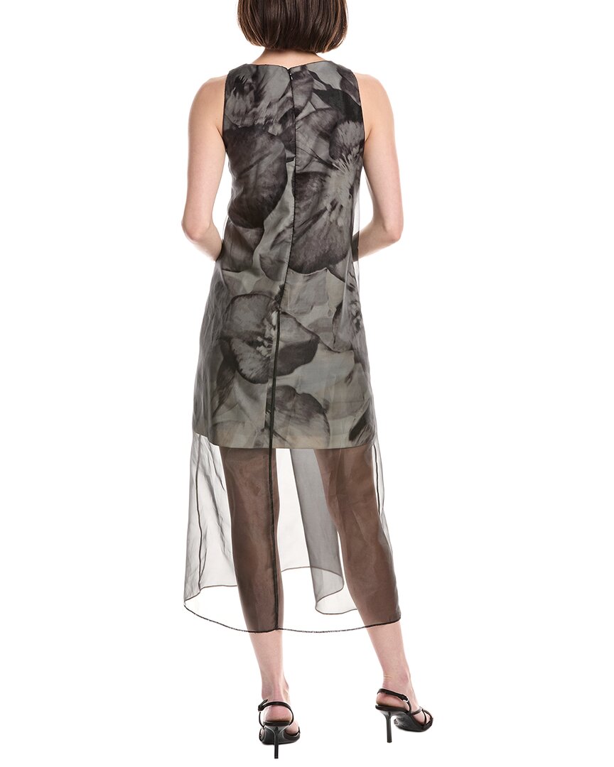 Kenneth Cole Mini Sheer Overlay Dress