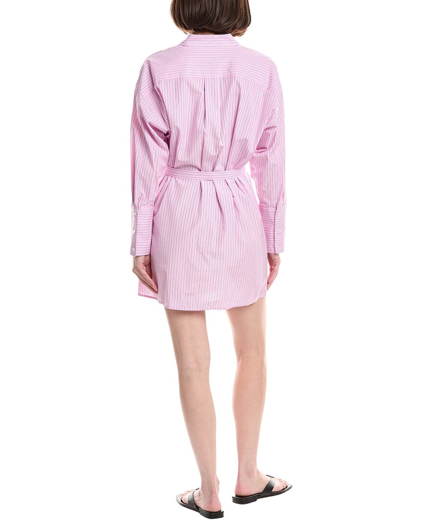 Kenneth Cole Drop Shoulder Short Shirtdress