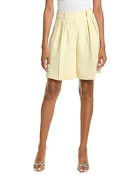 Kenneth Cole Kenneth Cole High- Rise Pleated Bermuda Short