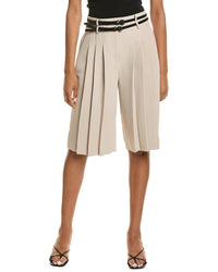 Kenneth Cole Kenneth Cole High-Rise Pleated Short