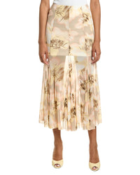 Kenneth Cole Kenneth Cole Pull-On Godet Fit & Flare Midi Skirt