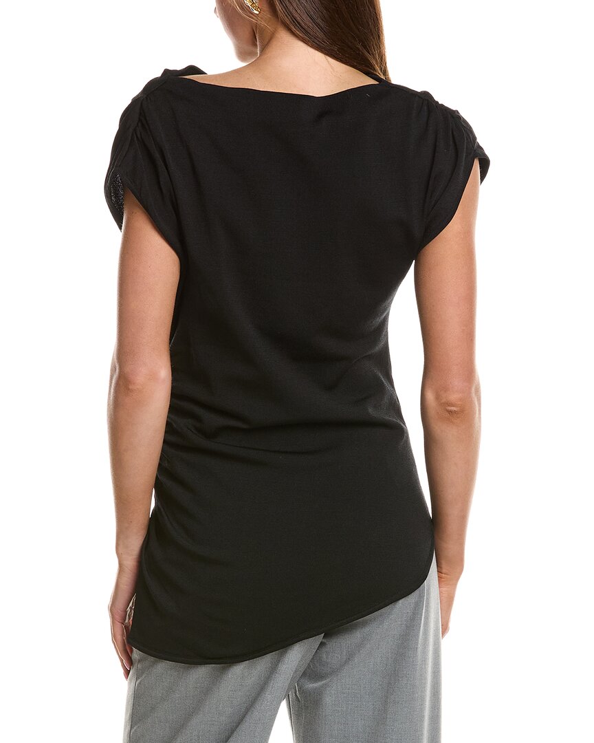 Kenneth Cole Asymmetrical Drape Top