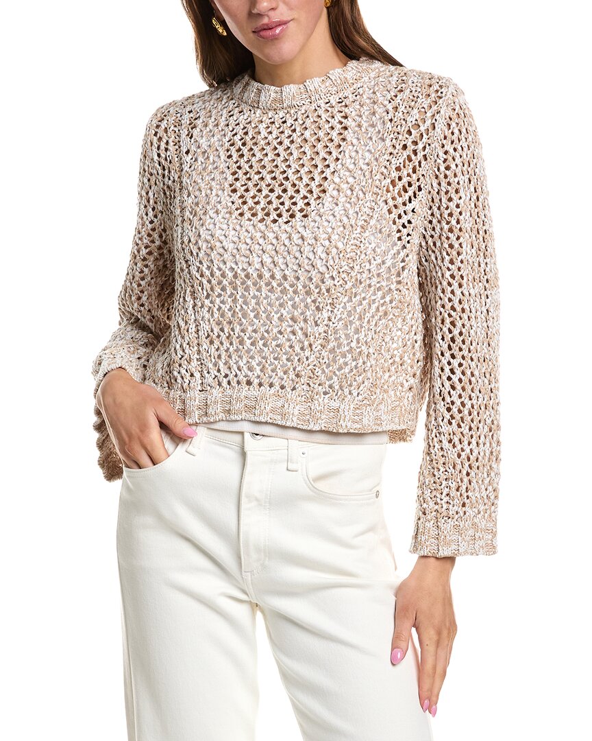 Kenneth Cole Kenneth Cole Two-Tone Open Stitch Pullover