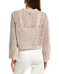 Kenneth Cole Kenneth Cole Two-Tone Open Stitch Pullover