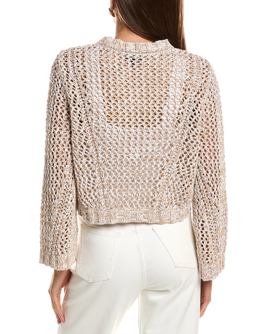 Kenneth Cole Kenneth Cole Two-Tone Open Stitch Pullover