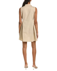 Kenneth Cole Sleeveless Trapeze Mini Dress
