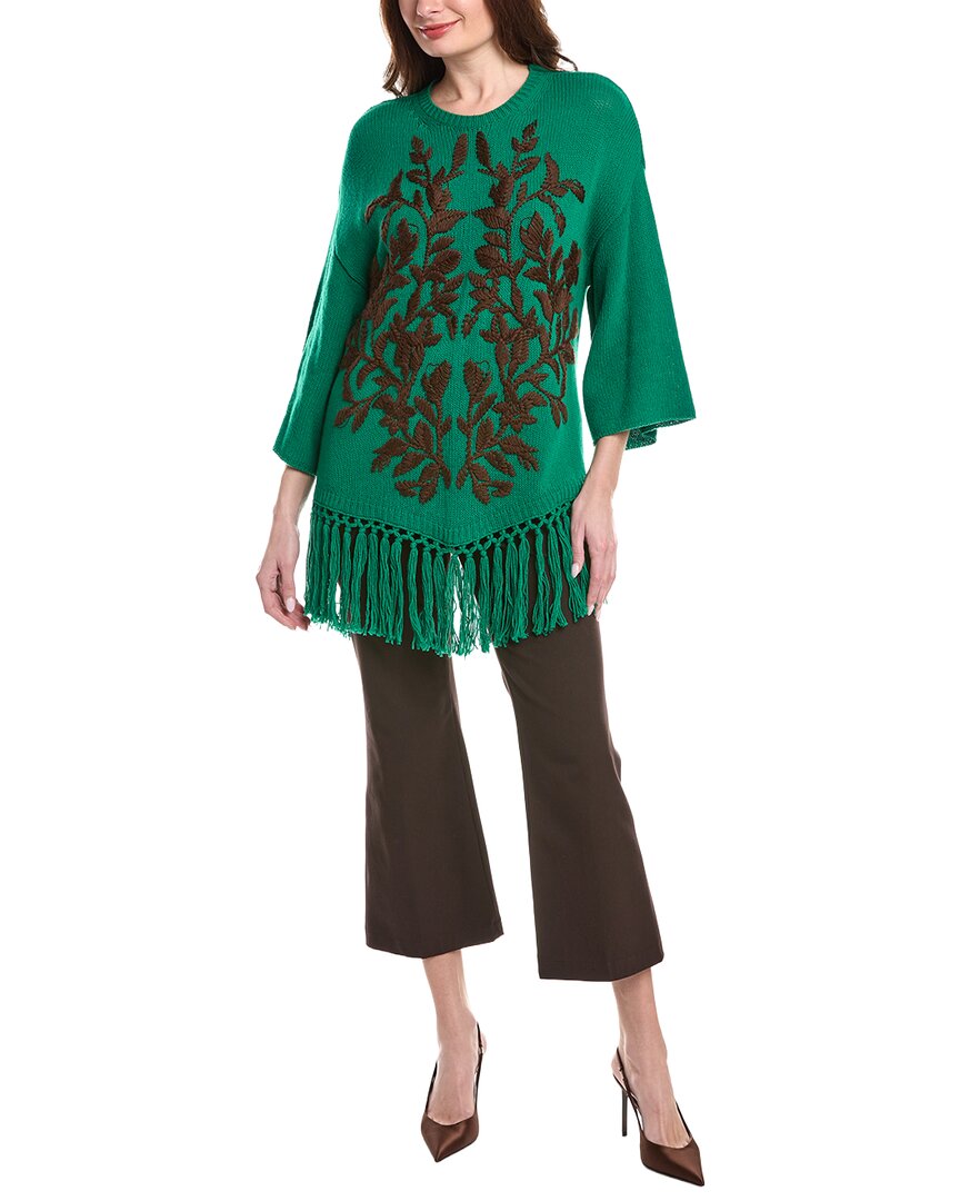 Valentino Wool Poncho