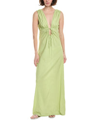 Riot Calli Linen-Blend Maxi Dress