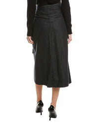 Brunello Cucinelli Wool Wrap Skirt