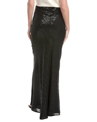 Brunello Cucinelli Sequin Silk Maxi Skirt