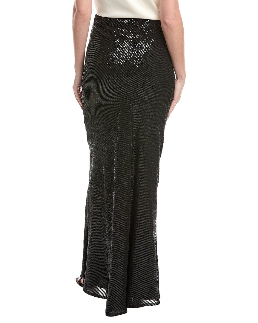 Brunello Cucinelli Sequin Silk Maxi Skirt