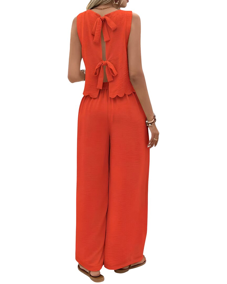 Lily Kim 2Pc Top & Pant Set