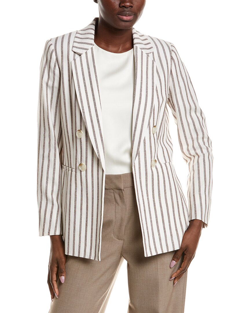 Anne Klein Anne Klein Linen-Blend Jacket