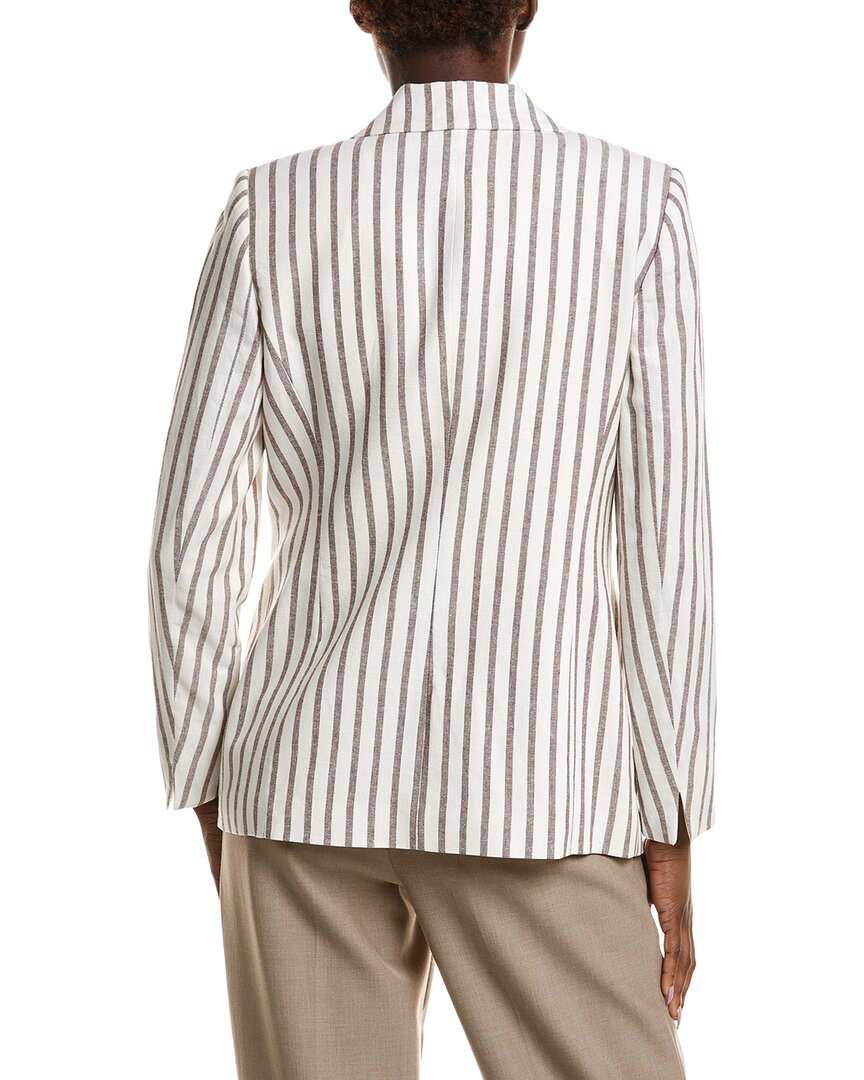 Anne Klein Anne Klein Linen-Blend Jacket