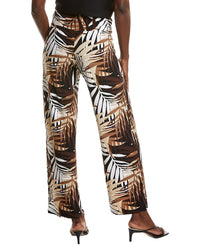 Anne Klein Anne Klein High Rise Wide Palazzo Pant