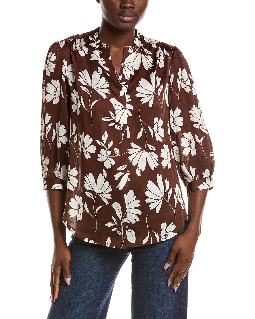 Anne Klein Anne Klein Printed Blouse