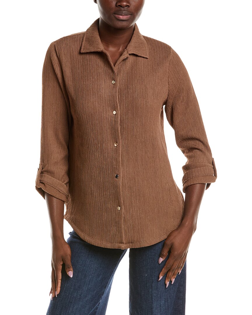 Anne Klein Anne Klein Crinkle Shirt