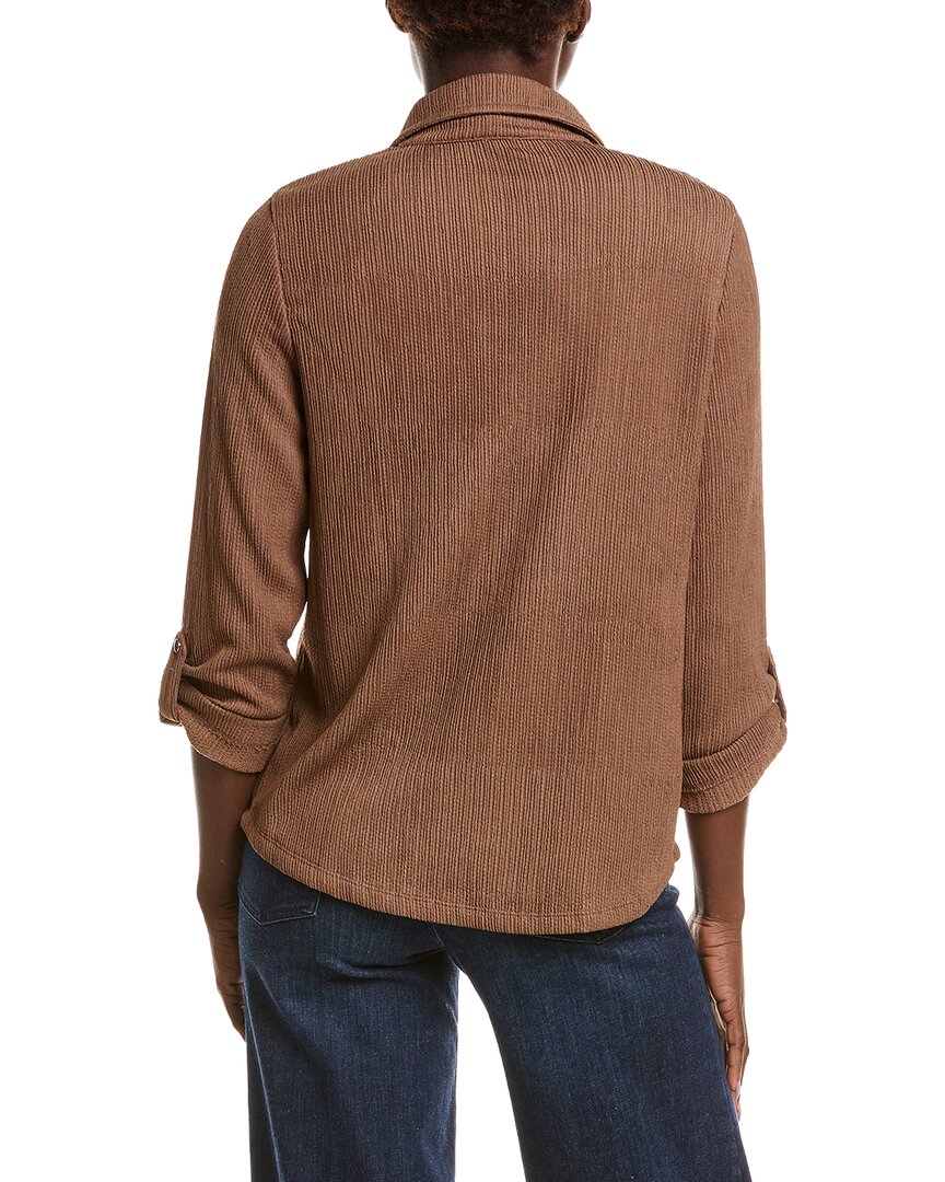 Anne Klein Anne Klein Crinkle Shirt