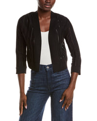 Anne Klein Anne Klein Sheer Stripe Shrug
