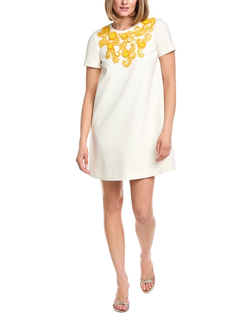 Carolina Herrera A-Line Wool-Blend Shift Dress