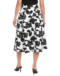 Carolina Herrera Floral Mid Skirt