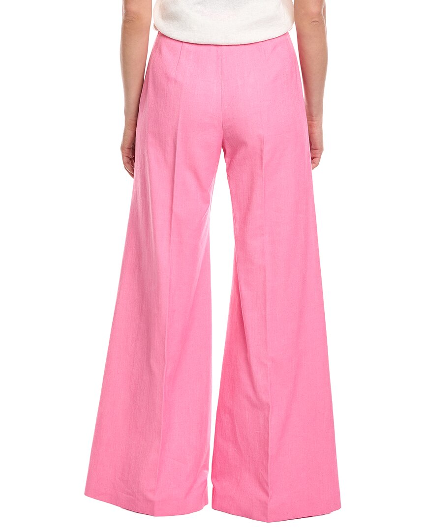 Carolina Herrera Solid Wide-Leg Pant