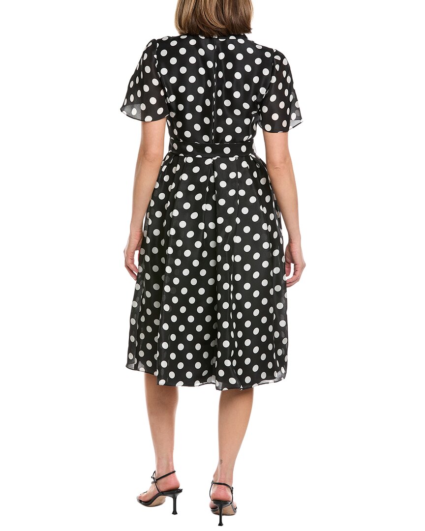Carolina Herrera Silk Shirtdress, Black / Regular 00 (XXS)