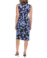 Carolina Herrera Floral Midi Dress