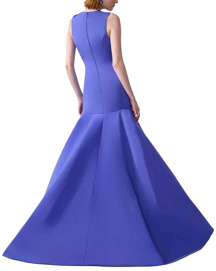 Carolina Herrera Silk Mermaid Gown