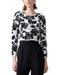 Carolina Herrera Cropped Cardigan