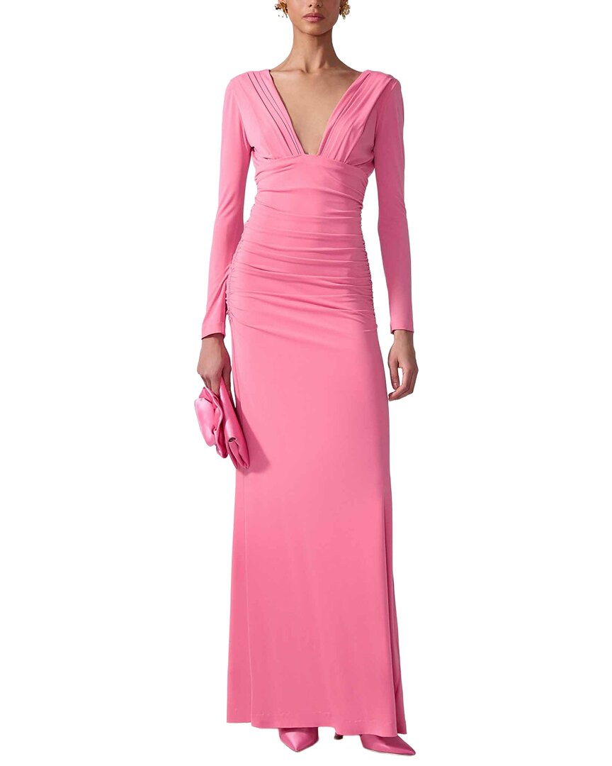Carolina Herrera Ruched Gown