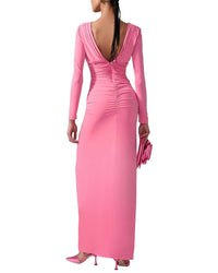 Carolina Herrera Ruched Gown