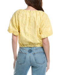 Industry Floral Embroidered Blouse