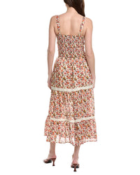 T Tahari 2Pc Woven Blouse & Skirt Set
